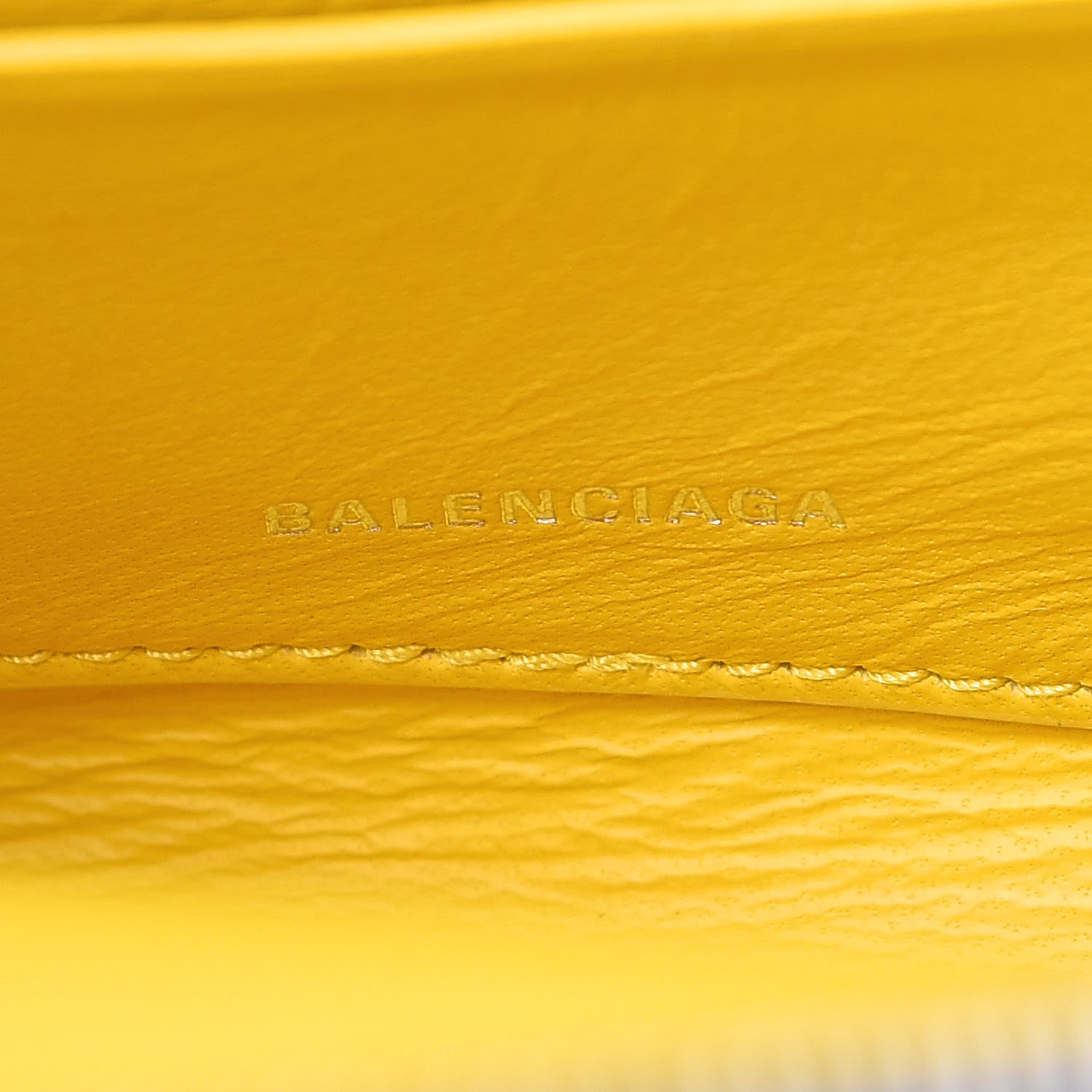 Balenciaga Shiny Day Calfskin Logo M Triangle Pouch Grey Blue White 7 of 7