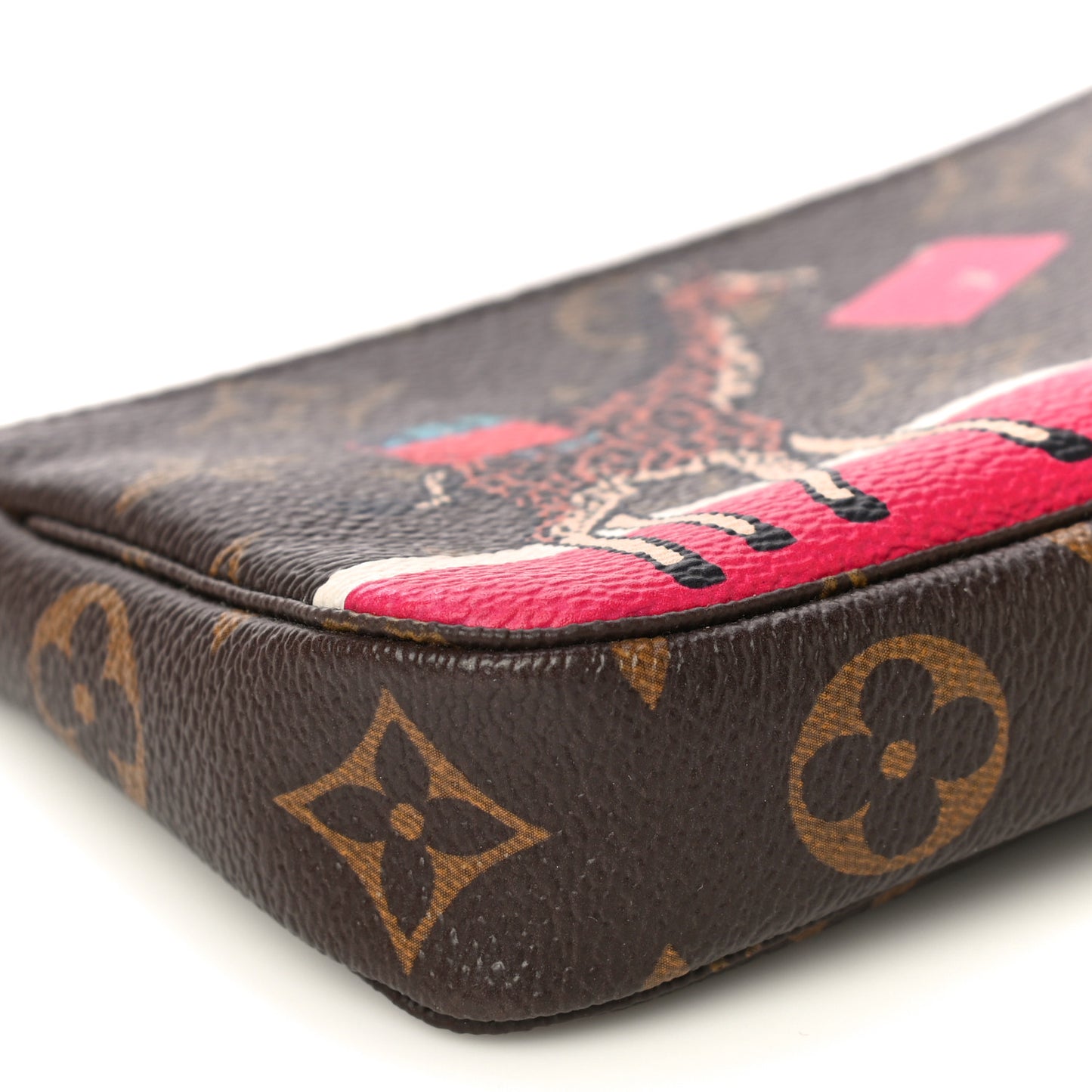 Monogram 2017 Christmas Animation Mini Pochette Accessories