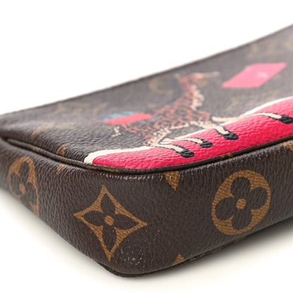 Louis Vuitton Monogram 2017 Christmas Animation Mini Pochette Accessories 9 of 11
