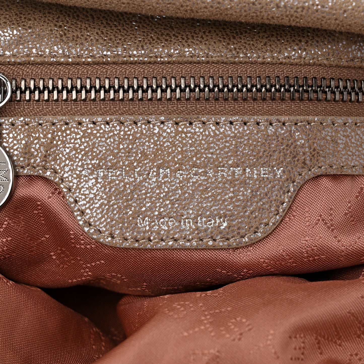 Shaggy Deer Small Falabella Tote Taupe
