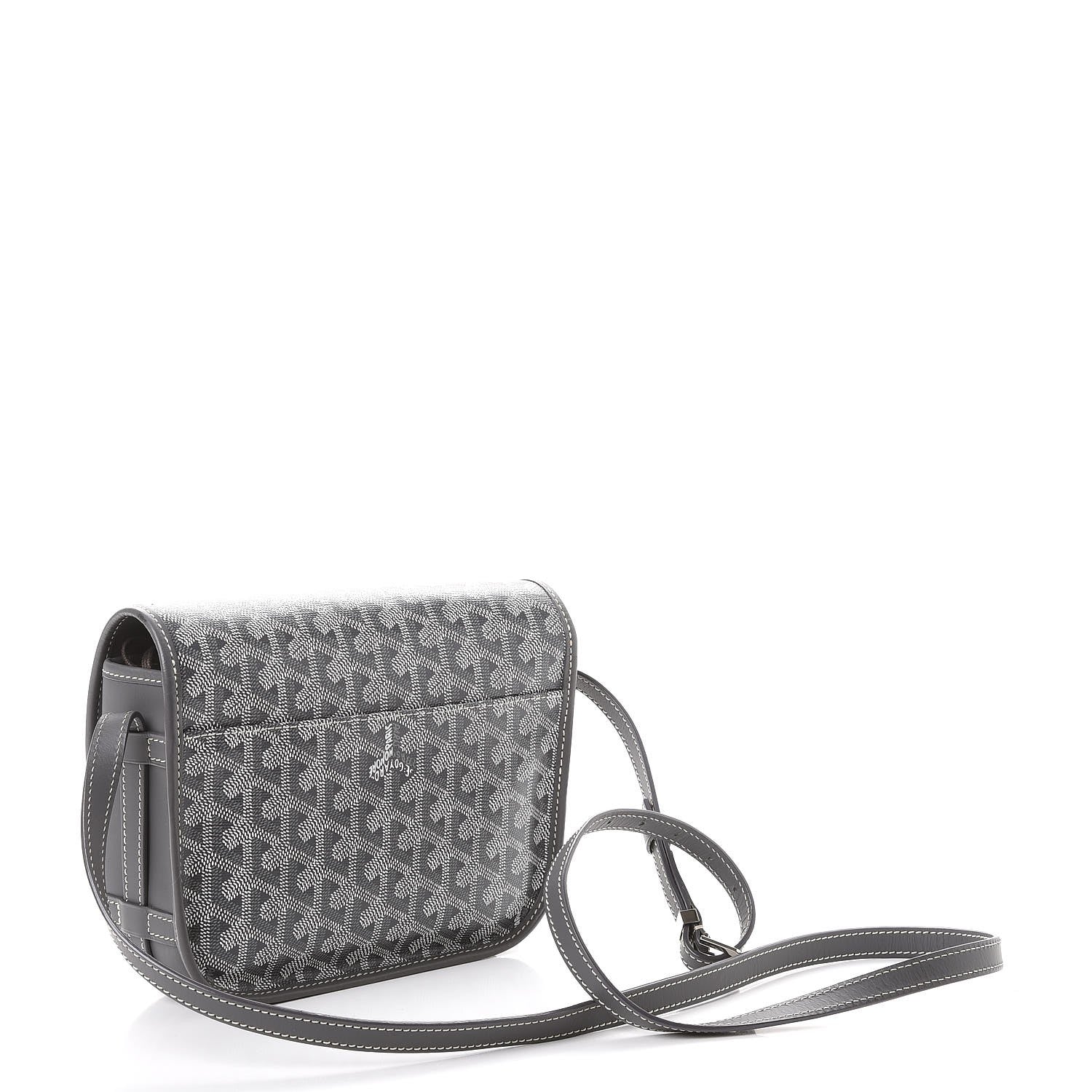 Goyard Goyardine Belvedere PM Messenger Bag Grey 3 of 8