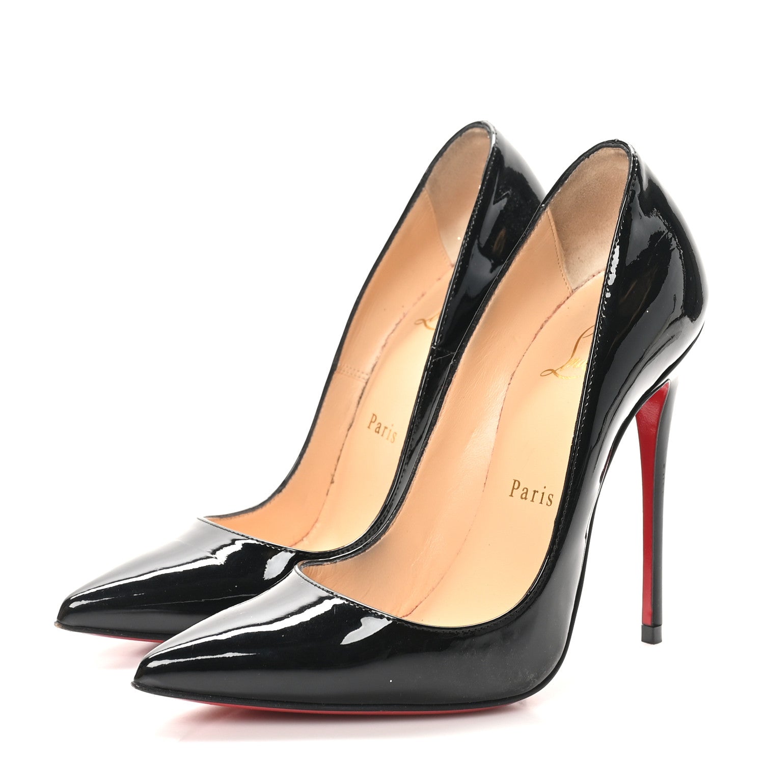 Christian Louboutin Patent So Kate 120 Pumps 35 Black 4 of 11