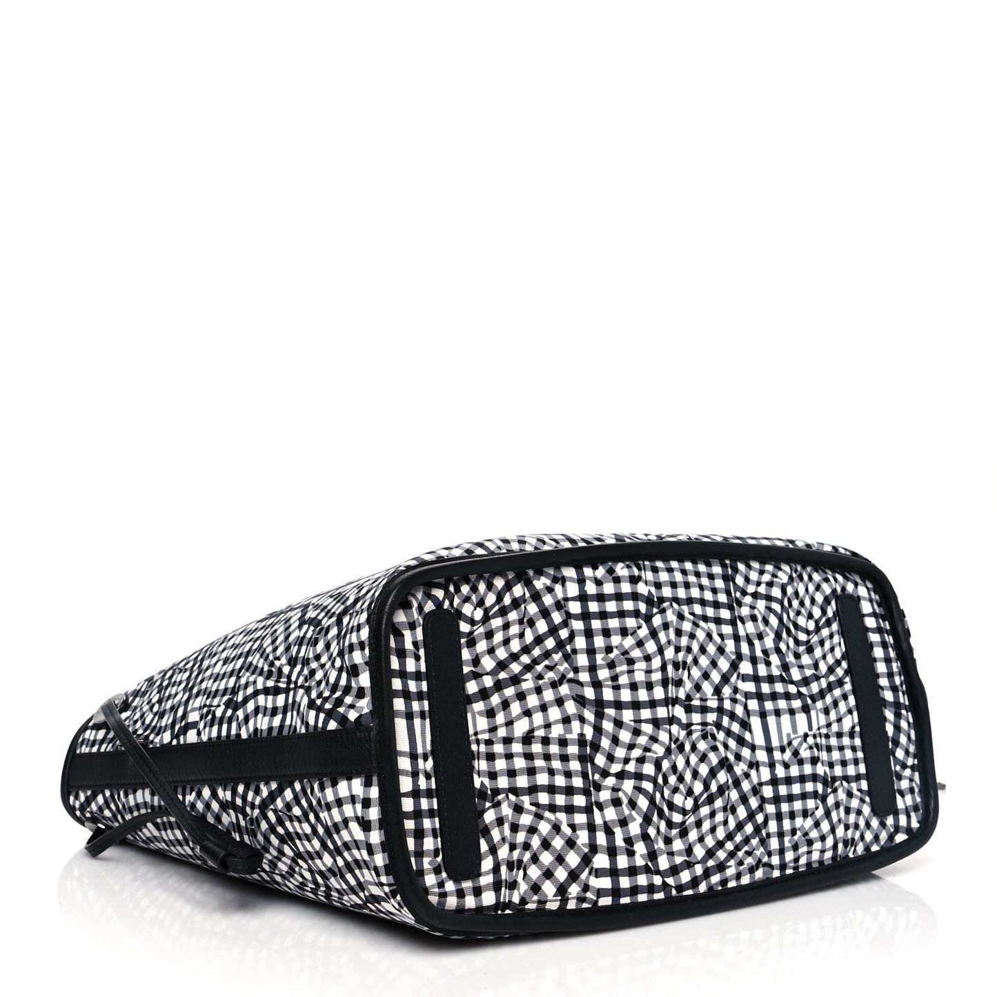 Visetos Medium Reversible Shopping Tote Black