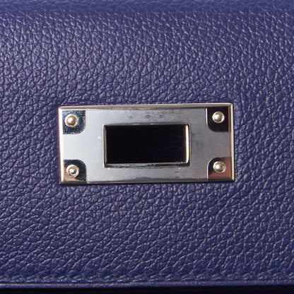 Hermes Evercolor Verso Kelly Retourne 28 Bleu Encre Bleu Zellige 23 of 35