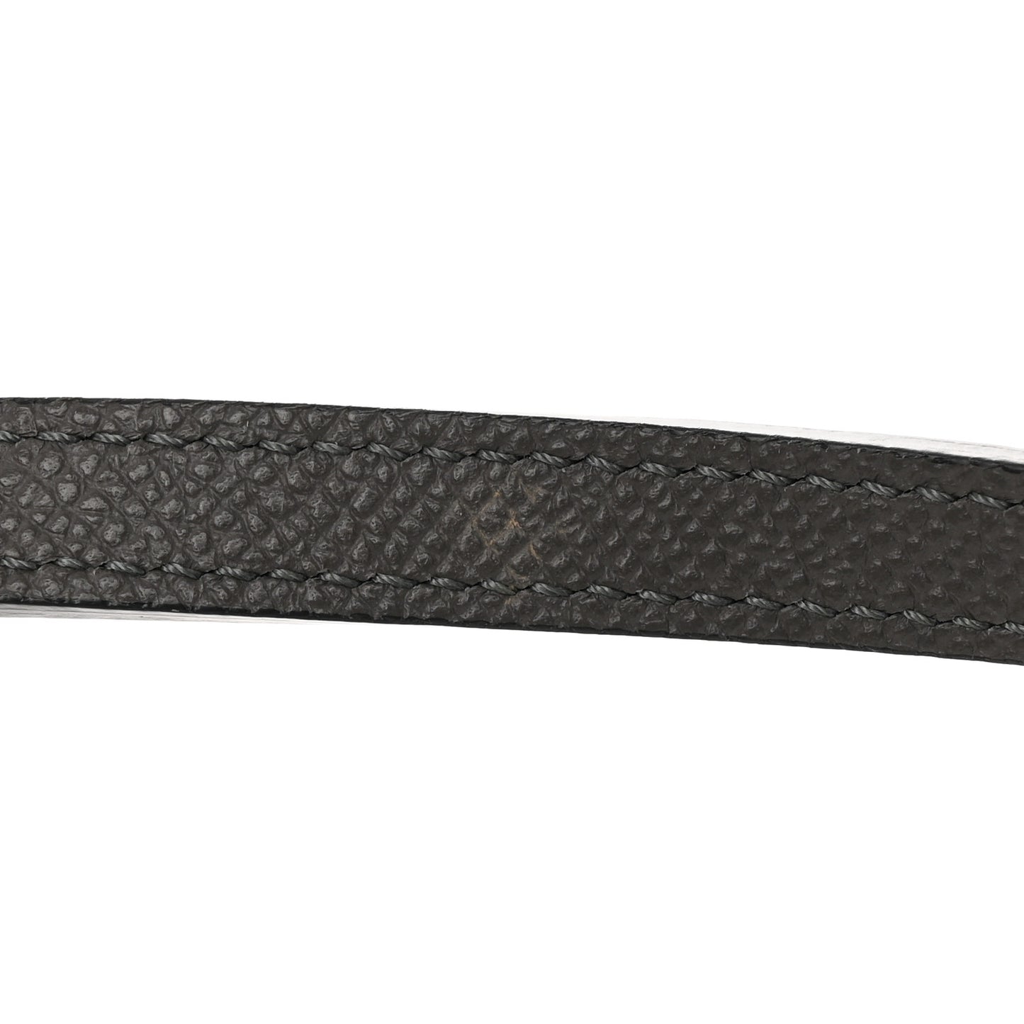 Grained Calfskin Nano Belt Bag Grey