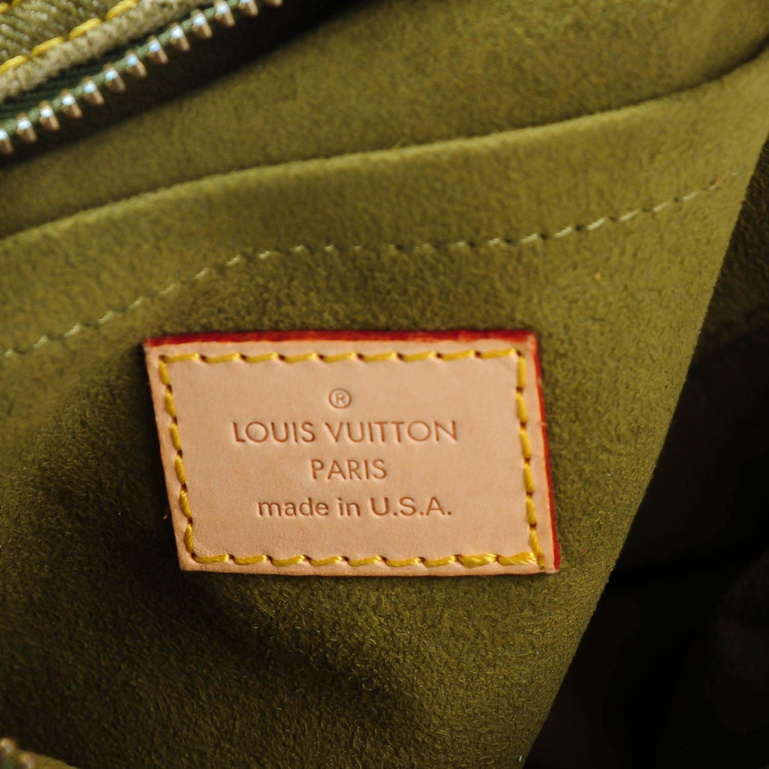 Louis Vuitton Denim Baggy PM Lichen 6 of 8