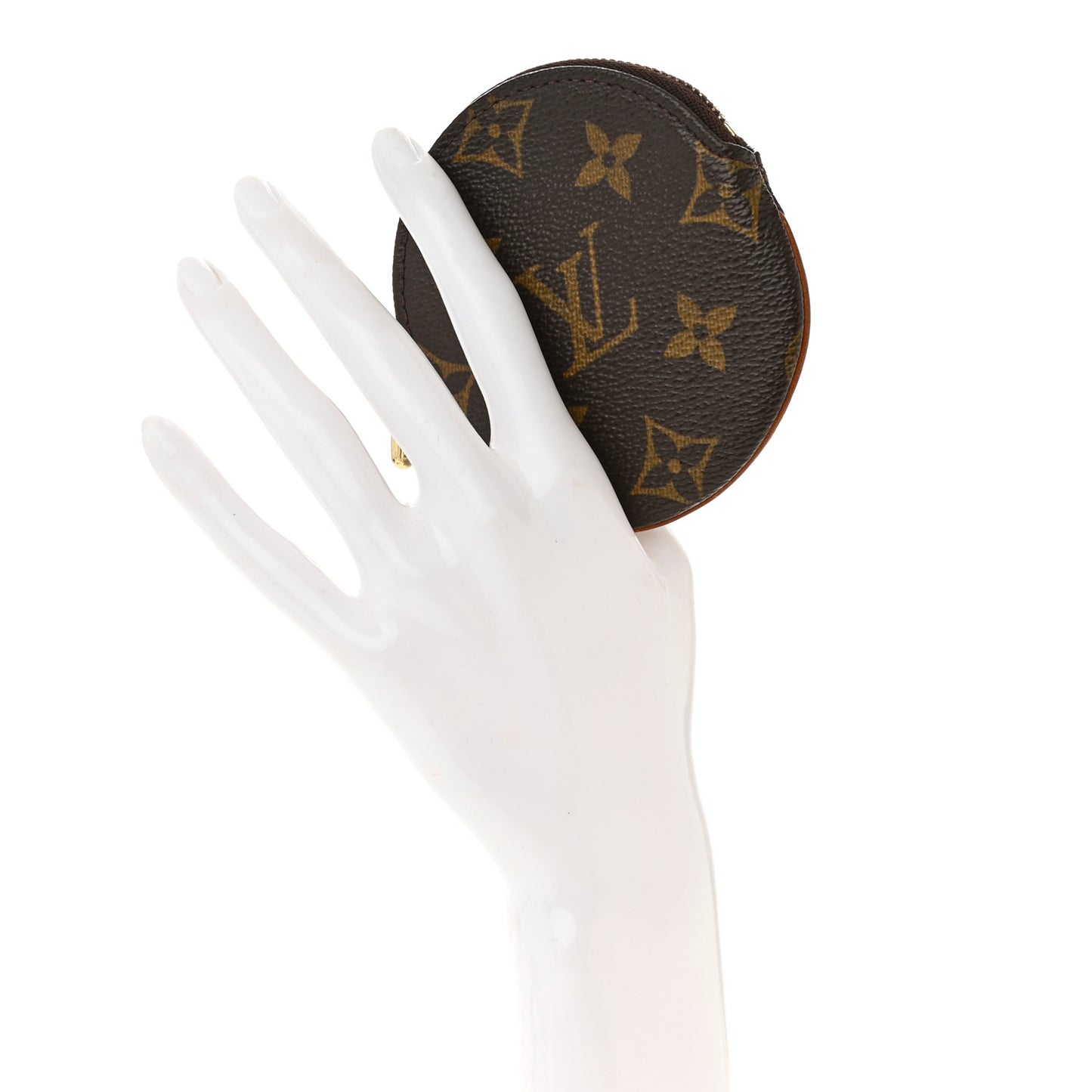 Monogram Round Coin Purse
