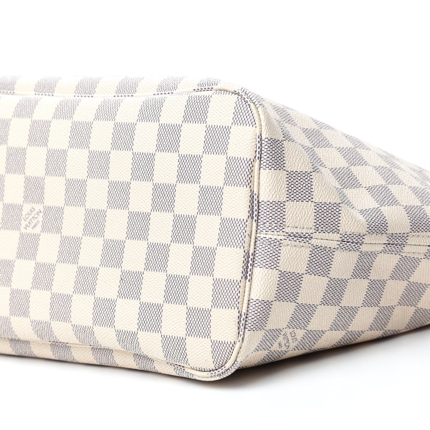 Damier Azur Neo Neverfull MM Rose Ballerine