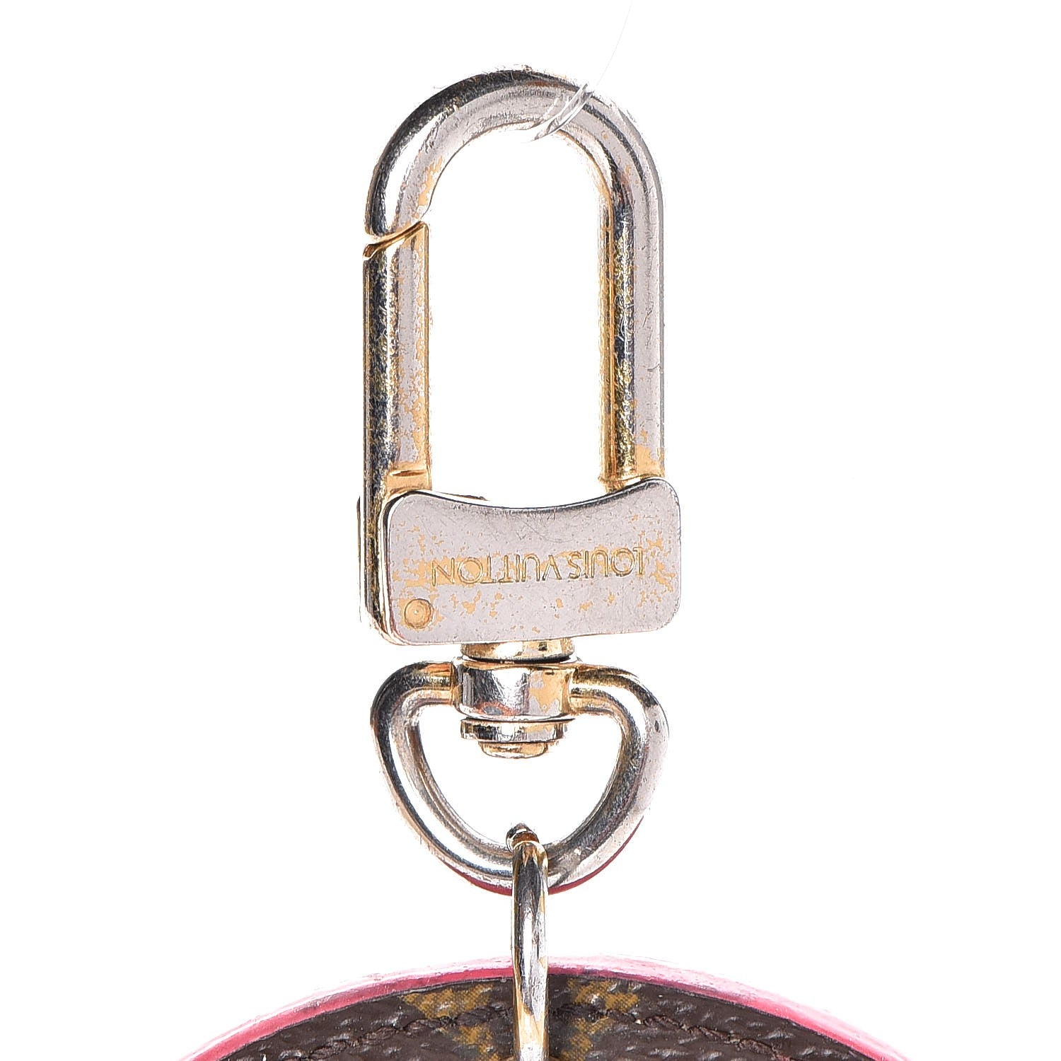 Louis Vuitton Monogram Illustre V Bag Charm Key Ring Grenade 3 of 6