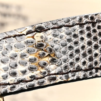 Celine Lizard Small Classic Box Flap Bag Natural 12 of 12