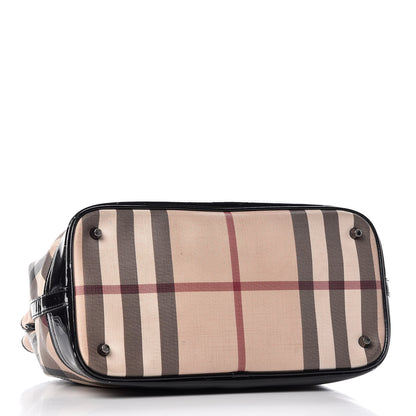 Burberry Nova Check Medium Tote Black 4 of 22