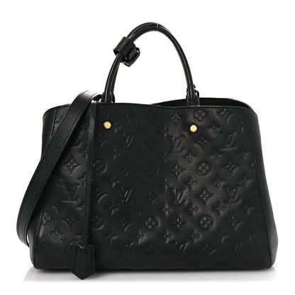 Louis Vuitton Empreinte Montaigne GM Black 1 of 16