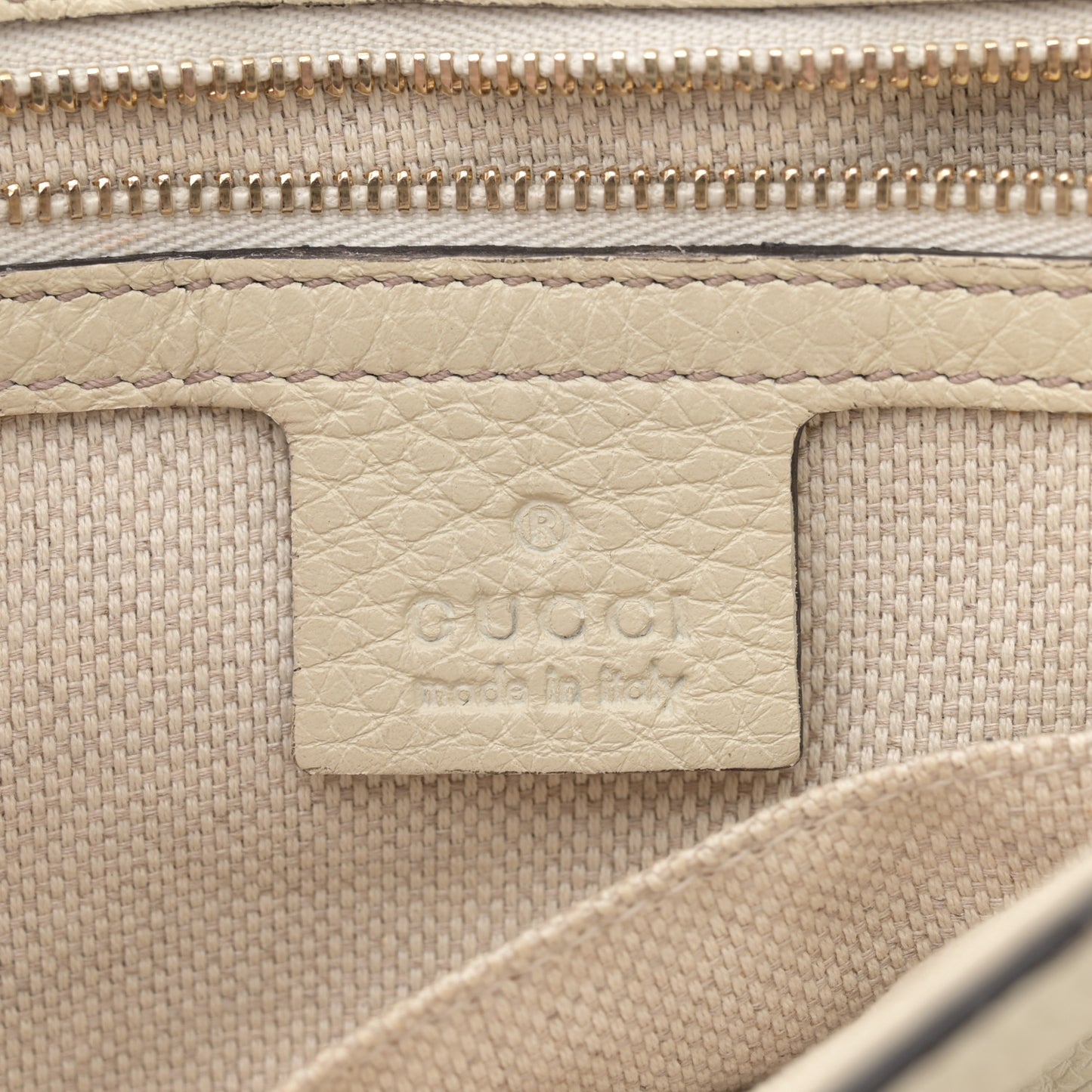 Cellarius Calfskin Medium Soho Flap Crossbody Ivoire