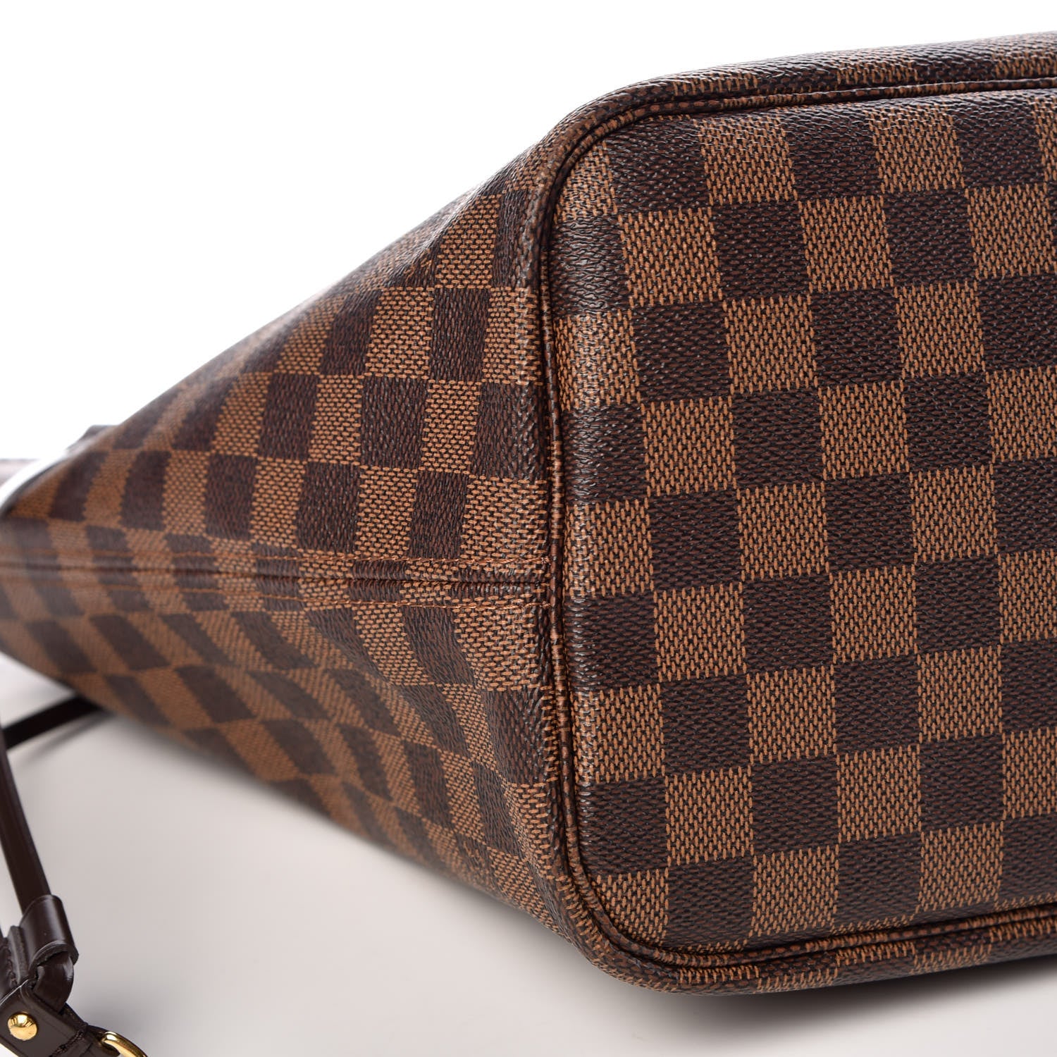 Louis Vuitton Damier Ebene Neo Neverfull MM Rose Ballerine 9 of 11