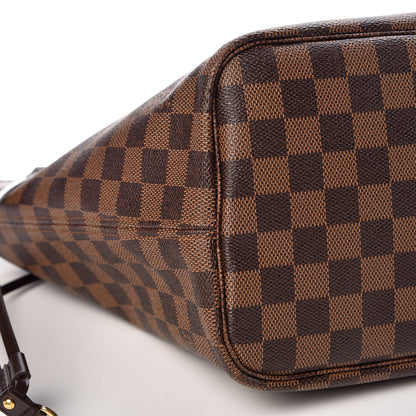 Louis Vuitton Damier Ebene Neo Neverfull MM Rose Ballerine 9 of 11