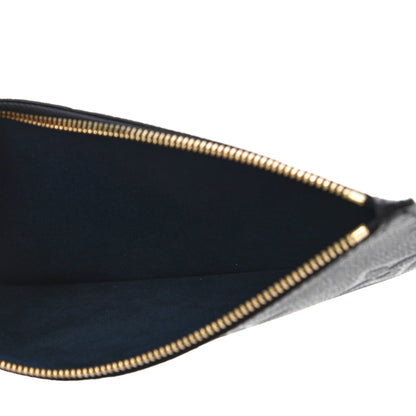 Louis Vuitton Empreinte Monogram Giant Neverfull MM Pochette Black 5 of 8