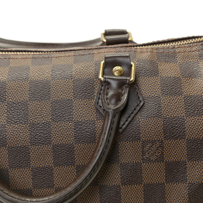 Louis Vuitton Damier Ebene Speedy 30 14 of 15
