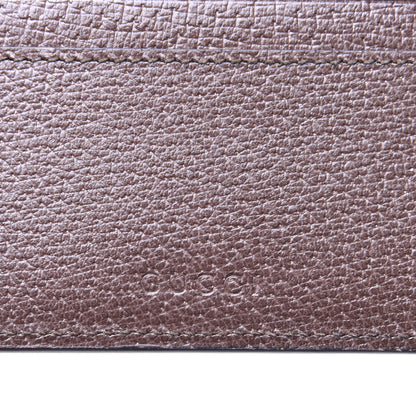 Gucci GG Supreme Monogram Tian Card Holder Beige Multicolor New Acero 9 of 9