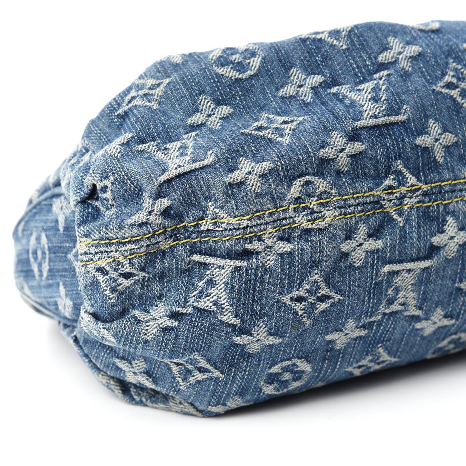 Louis Vuitton Monogram Denim Pleaty Blue 6 of 10