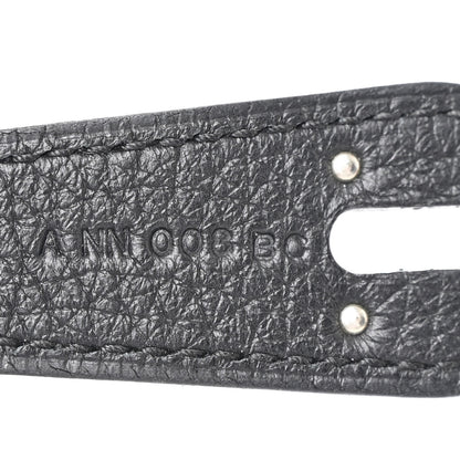 Hermes Taurillon Clemence Lindy 30 Black 7 of 10