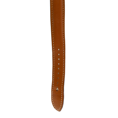 Hermes Barenia 34mm Apple Watch Double Tour Band Fauve 5 of 8