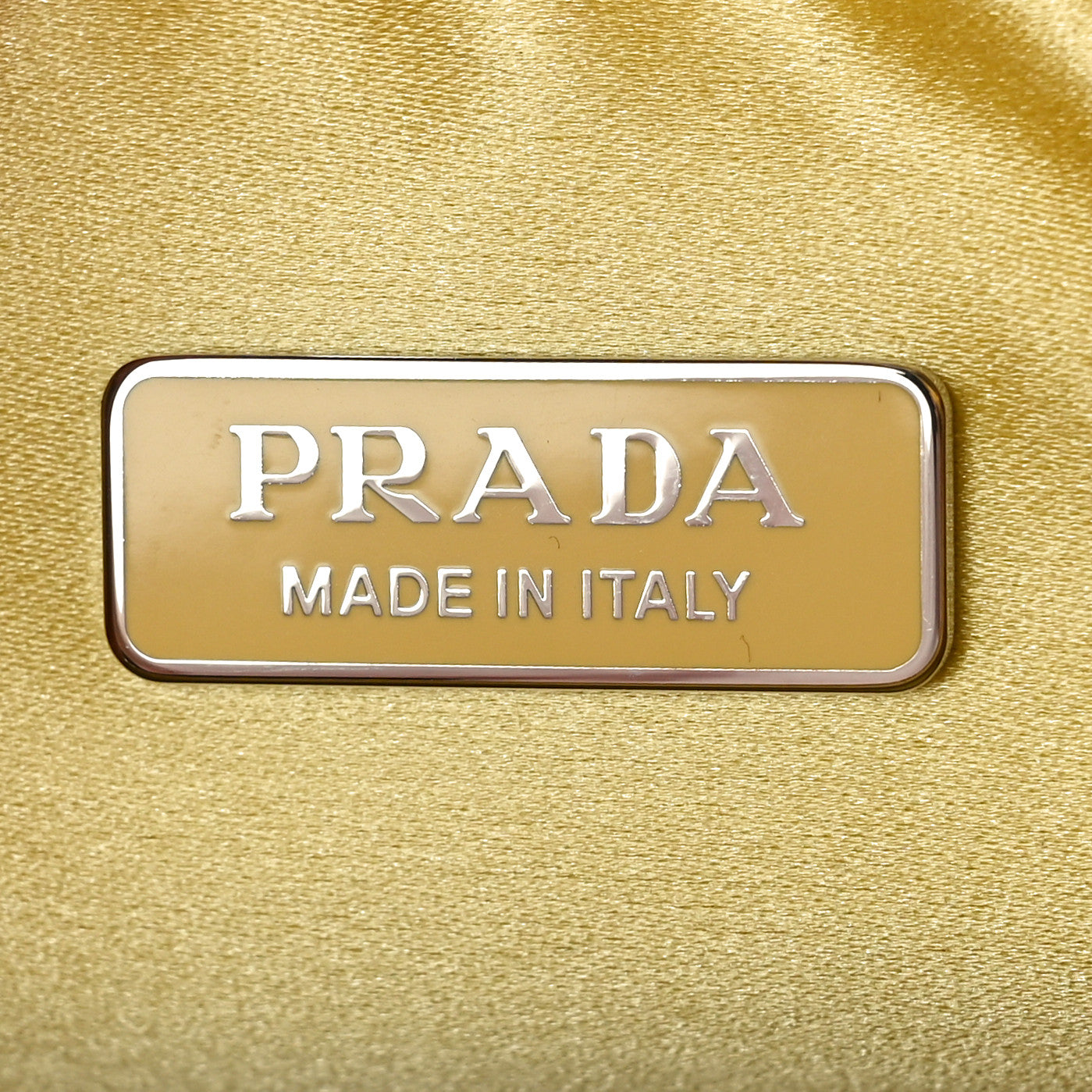 Prada Satin Crystal Mini Re-Edition 2000 Bag Ananas 6 of 10