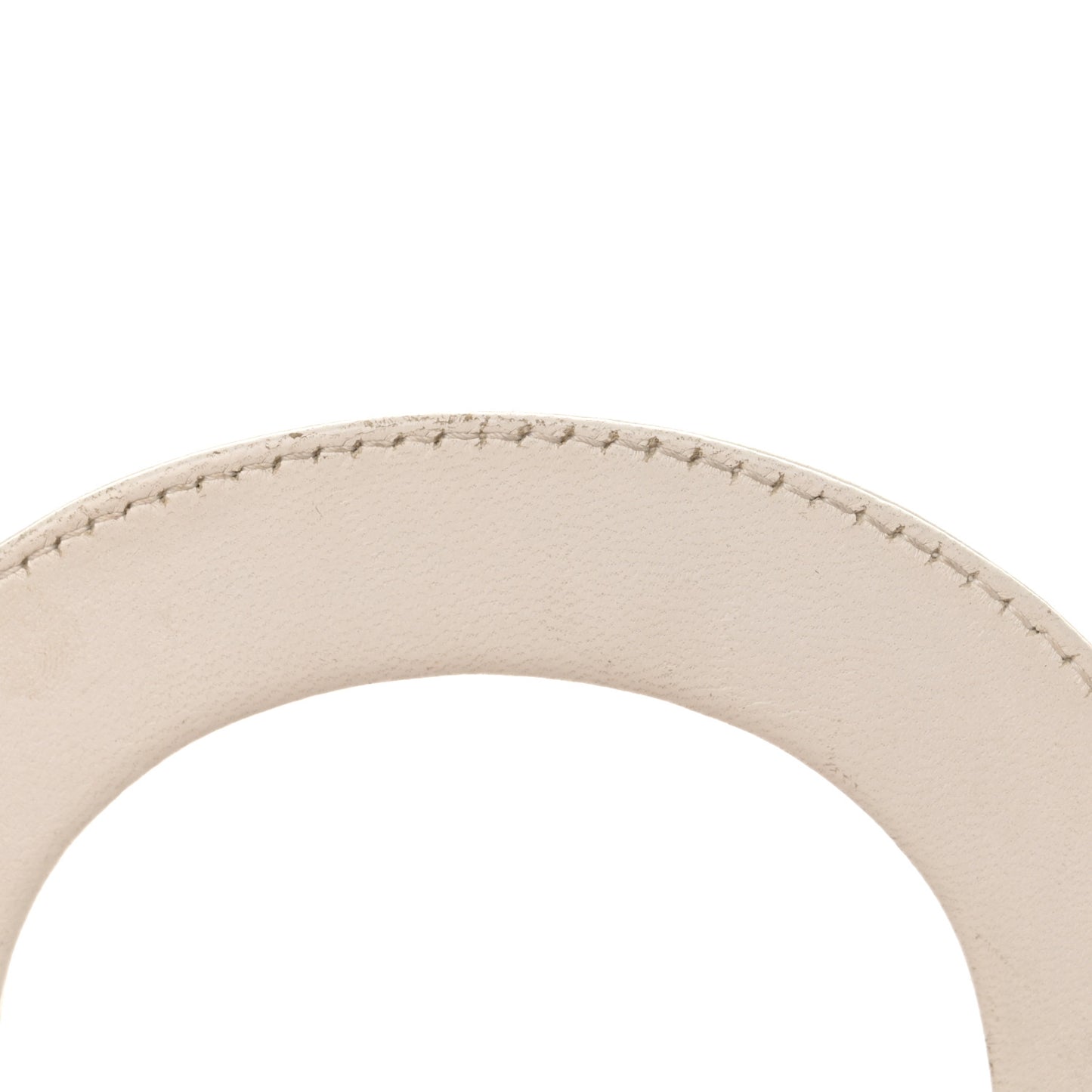 Lambskin Cannage Mini Lady Dior White