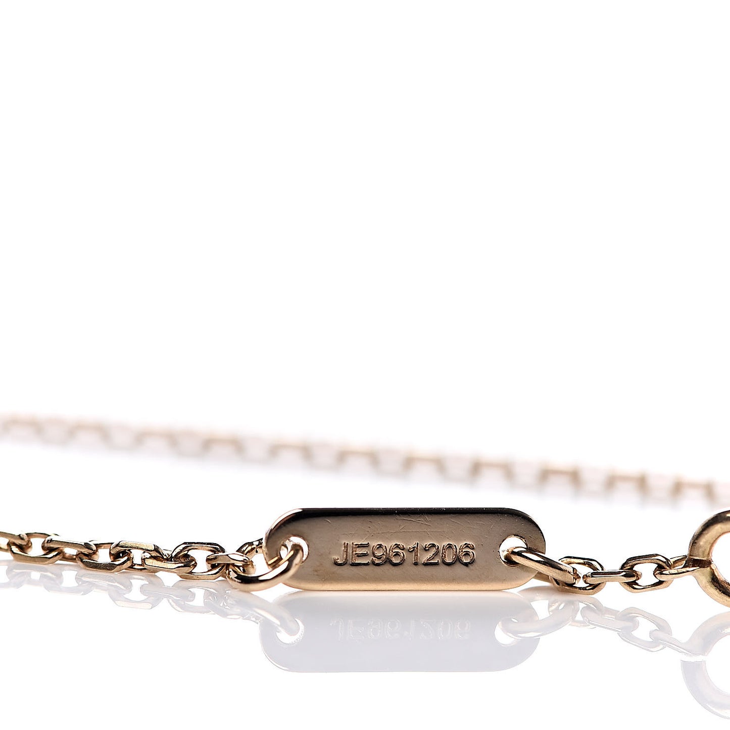 18K Yellow Gold Mother of Pearl Sweet Alhambra Bracelet