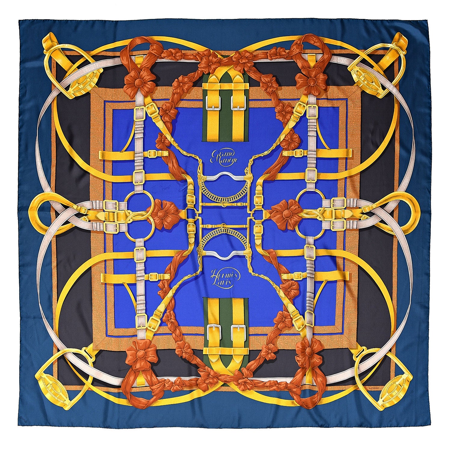 Hermes Silk Grand Manege Scarf 140 2 of 6