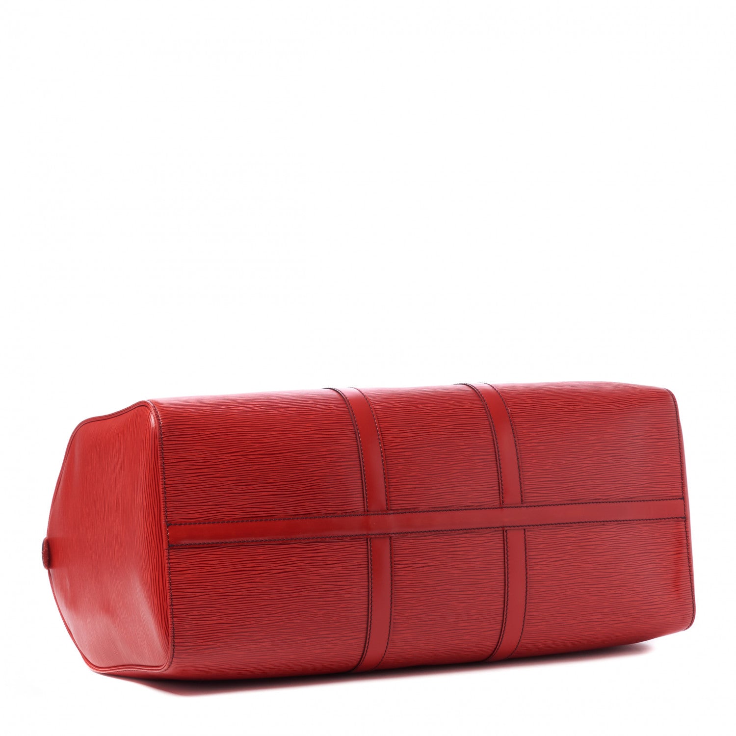 Louis Vuitton Epi Keepall 50 Castillan Red 4 of 10