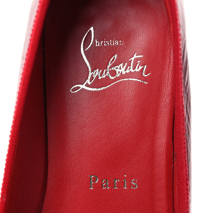 Christian Louboutin Patent Sweetie Jane Ballerina Flats 37 Loubi 8 of 9