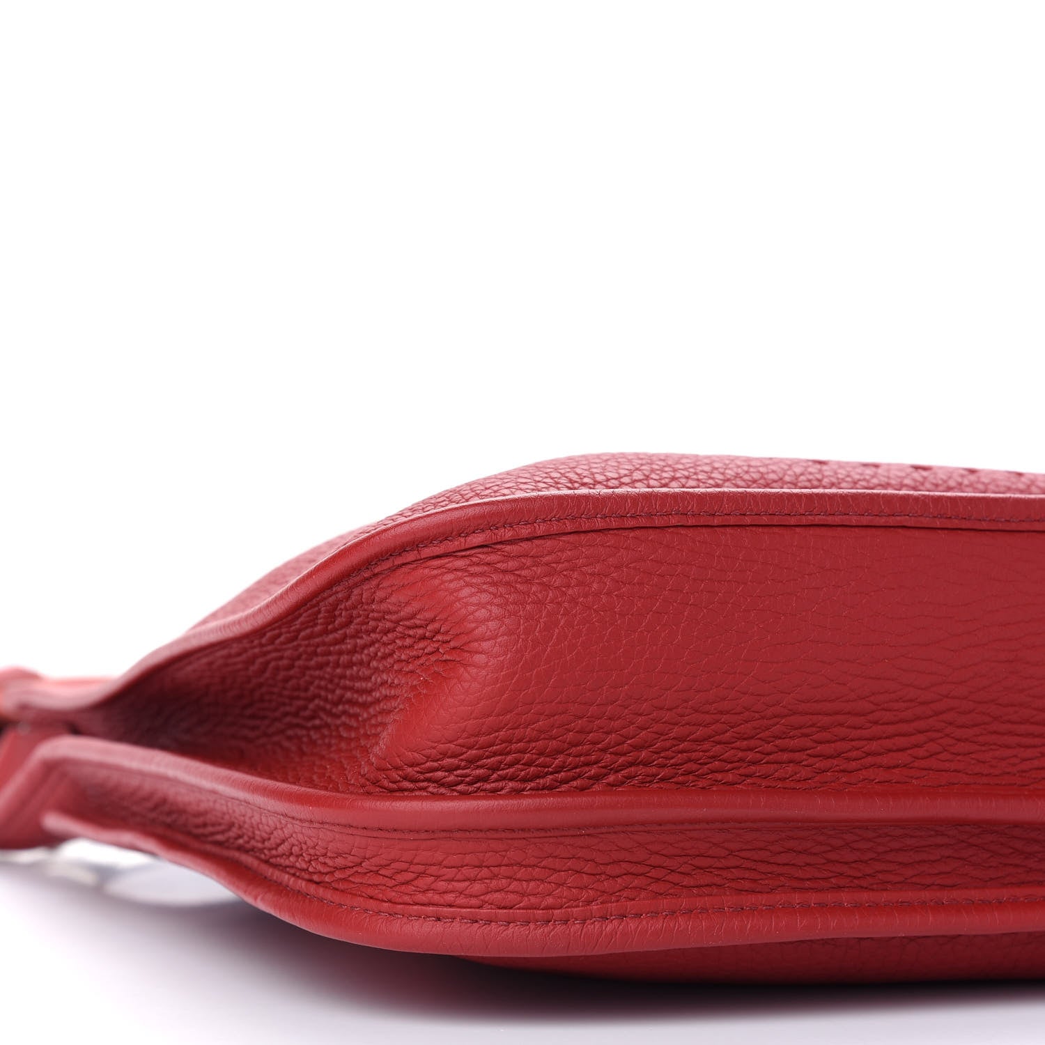Hermes Taurillon Clemence Evelyne III PM Rouge Garance 7 of 9