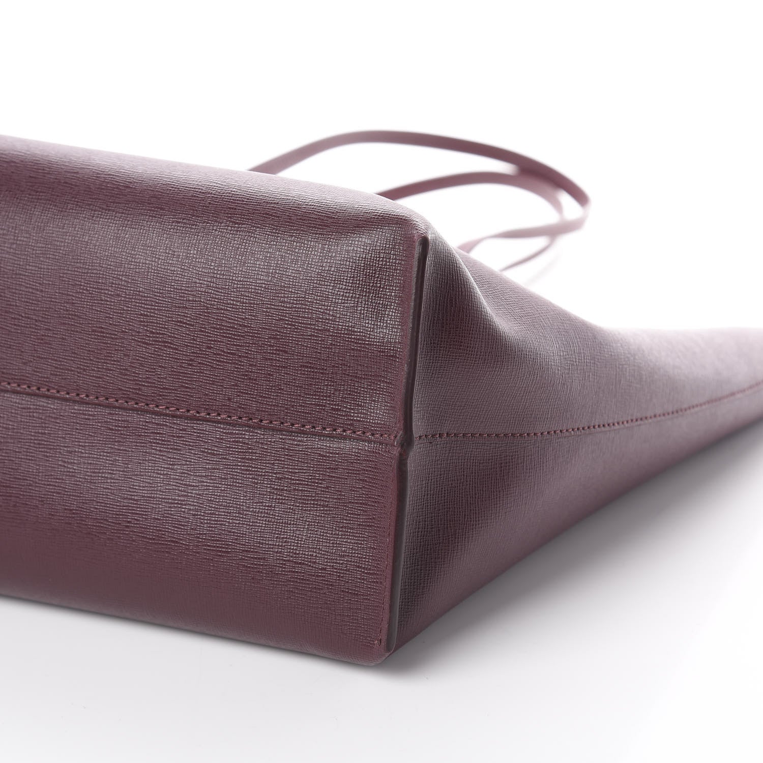 Versace Saffiano Palazzo Medusa Tote Burgundy 6 of 8