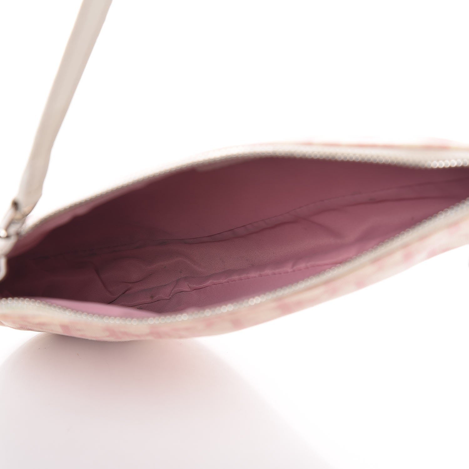 Christian Dior Monogram Mini Saddle Pochette Pink 5 of 14