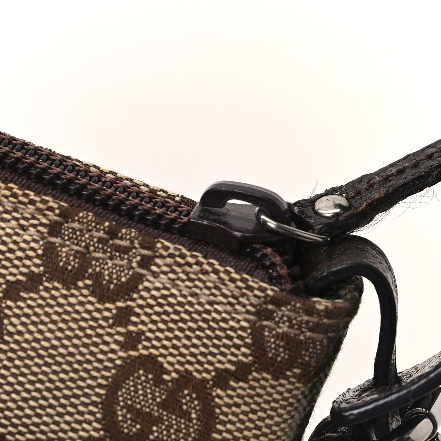 Monogram Small Pochette Brown