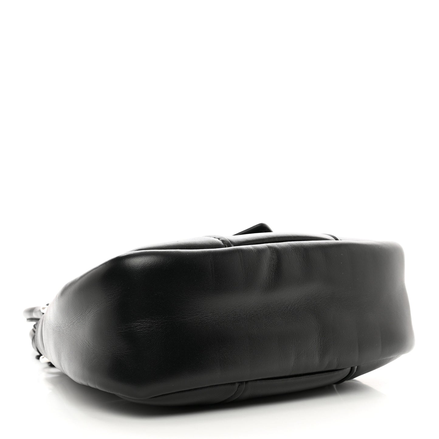 Nappa Soft Padded Re-Edition 2002 Moon Bag Black