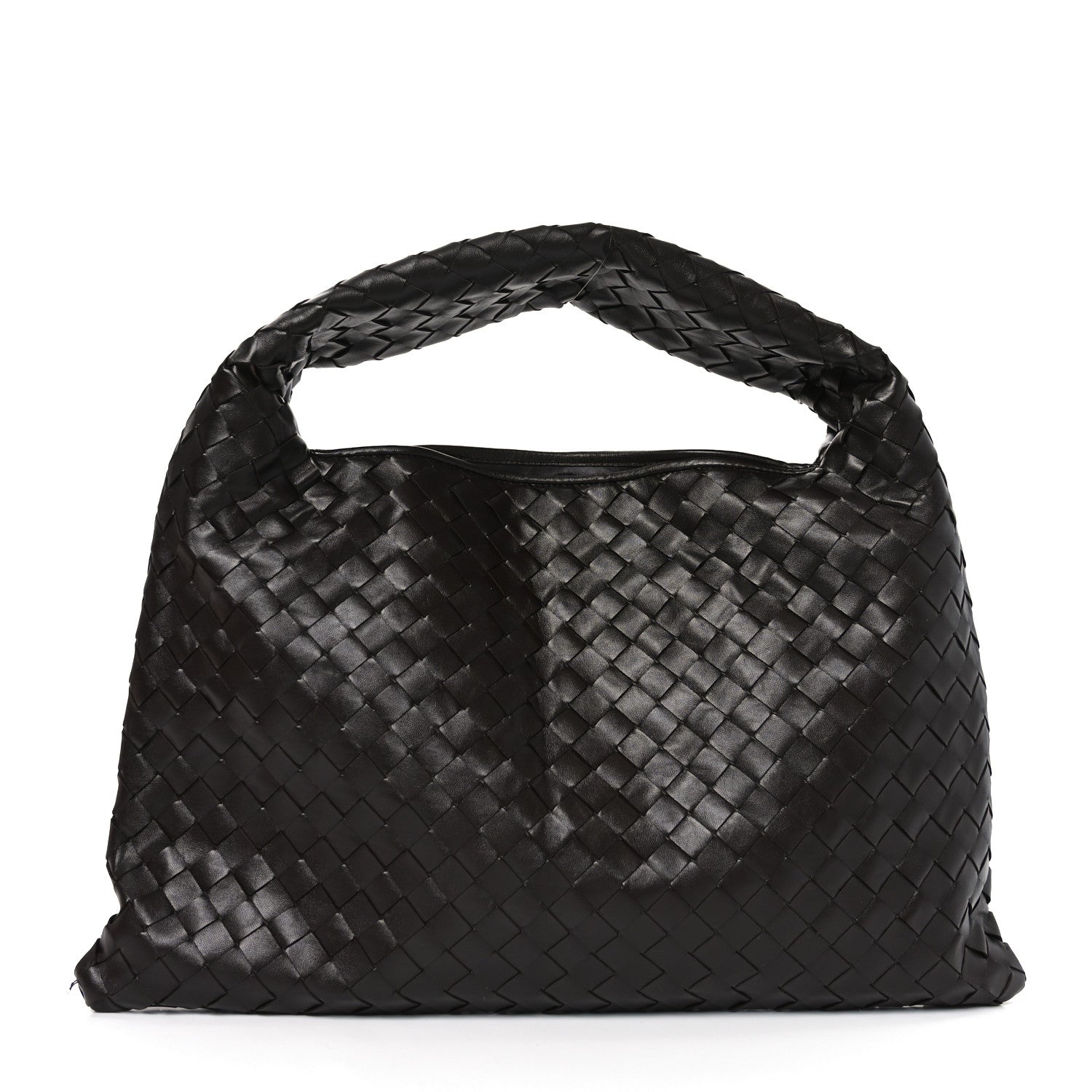 Bottega Veneta Calfskin Intrecciato Small Hop Fondant 1 of 12