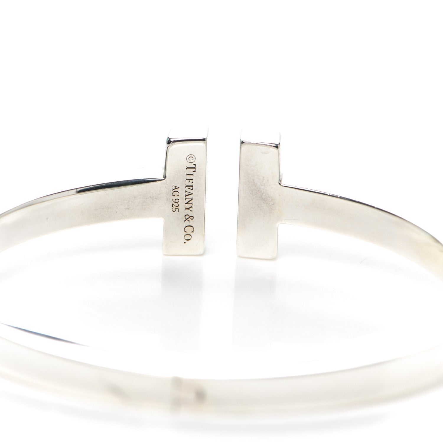 Tiffany Sterling Silver T Square Bracelet 4 of 5