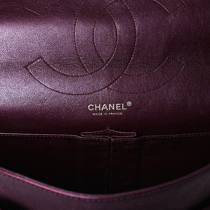 Chanel Metallic Aged Calfskin Quilted 2.55 Reissue 226 Flap Dark Red 6 of 20