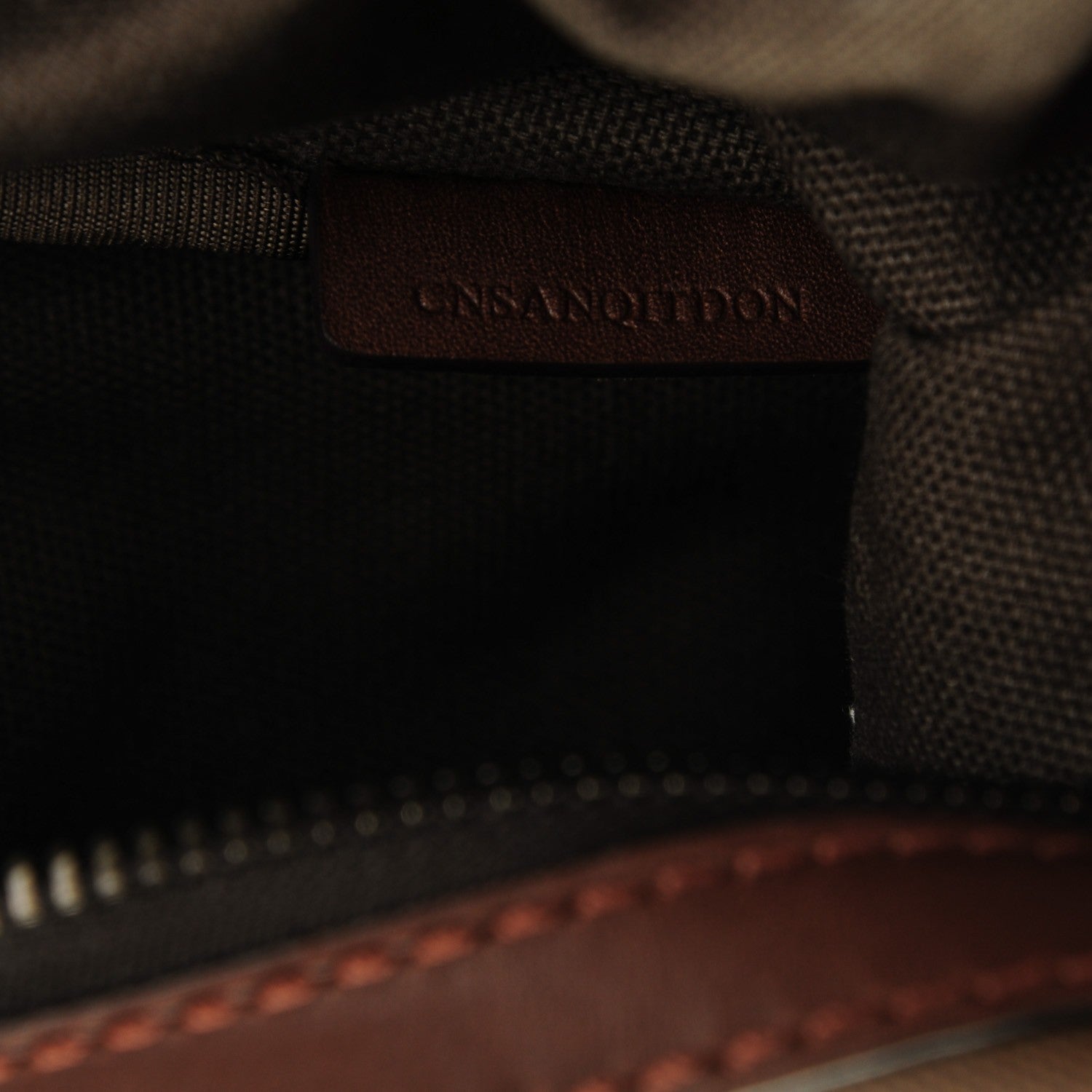 Burberry Smoked Check Small Chester Bowling Bag Brown 8 of 8