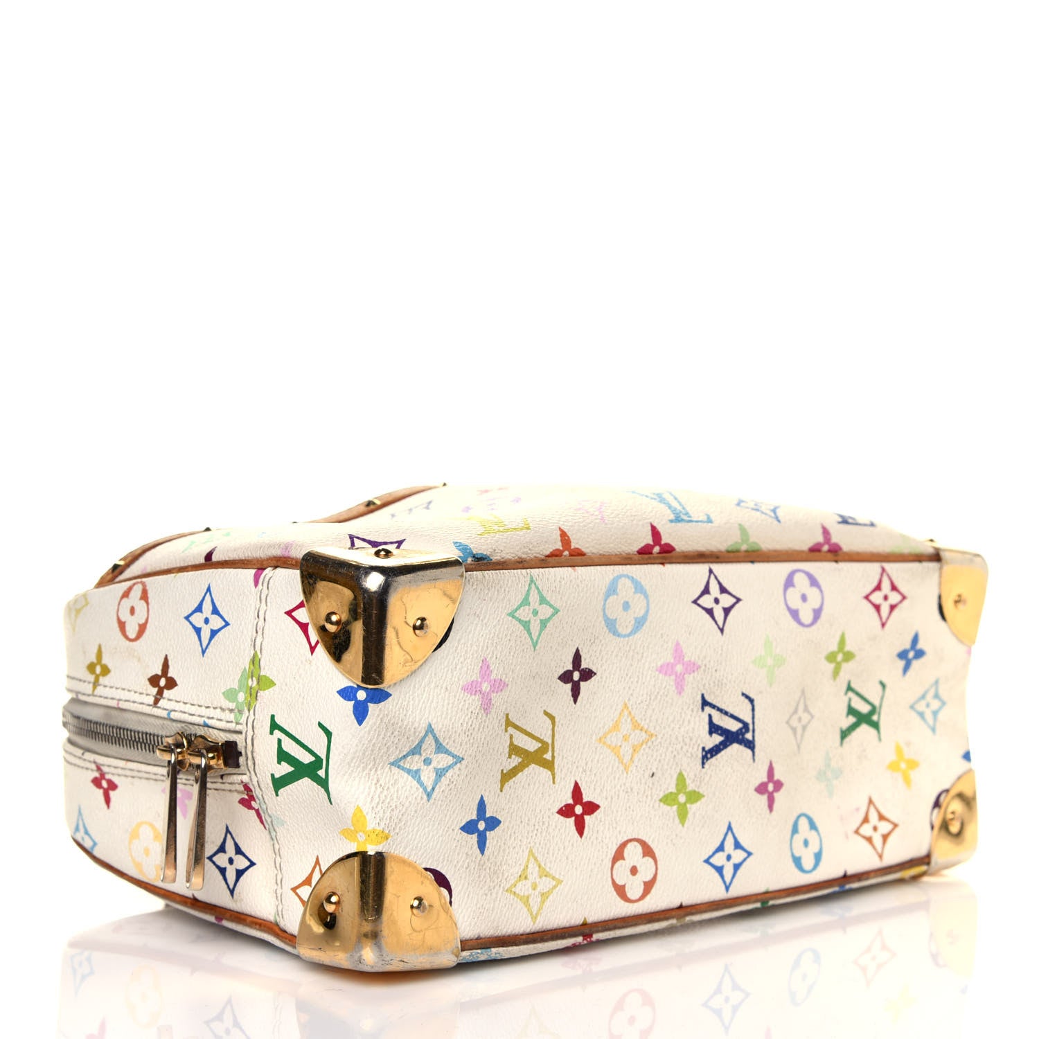Louis Vuitton Monogram Multicolor Trouville White 4 of 8
