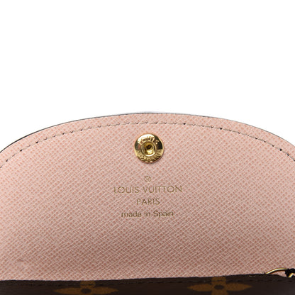Louis Vuitton Monogram Rosalie Coin Purse Rose Ballerine 8 of 8