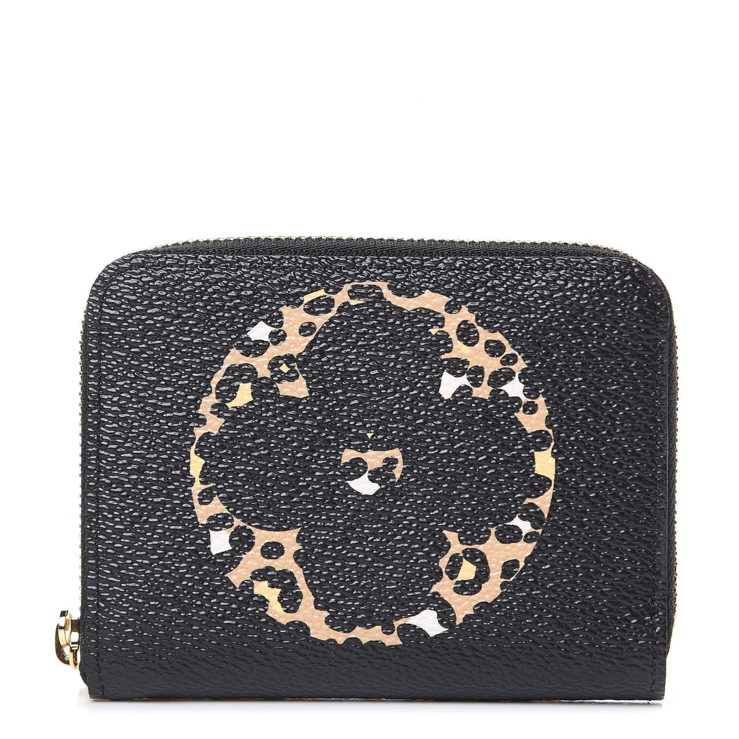 Monogram Giant Jungle Zippy Coin Purse Black