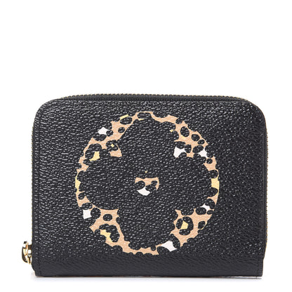 Louis Vuitton Monogram Giant Jungle Zippy Coin Purse Black 1 of 8