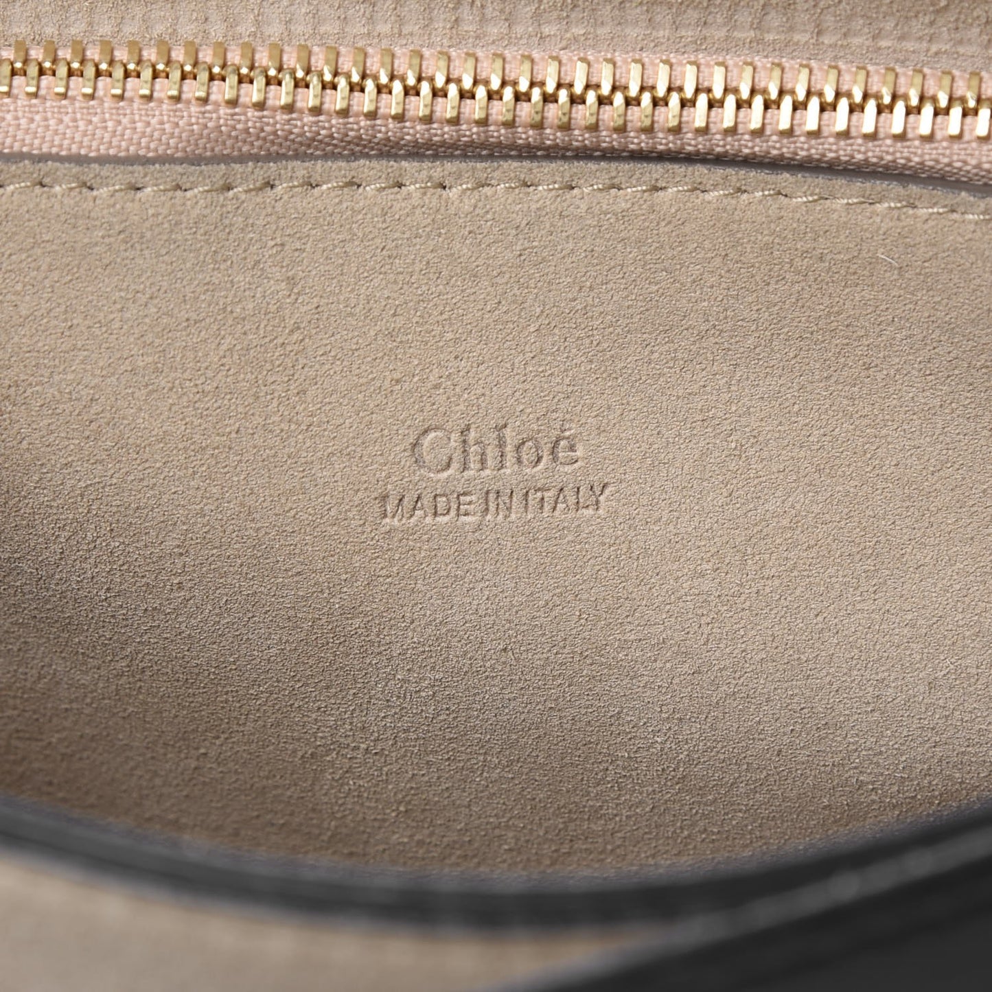 Suede Calfskin Medium Faye Shoulder Bag Black