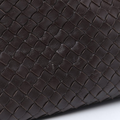 Bottega Veneta Nappa Intrecciato Parachute Bag Ebano 7 of 9