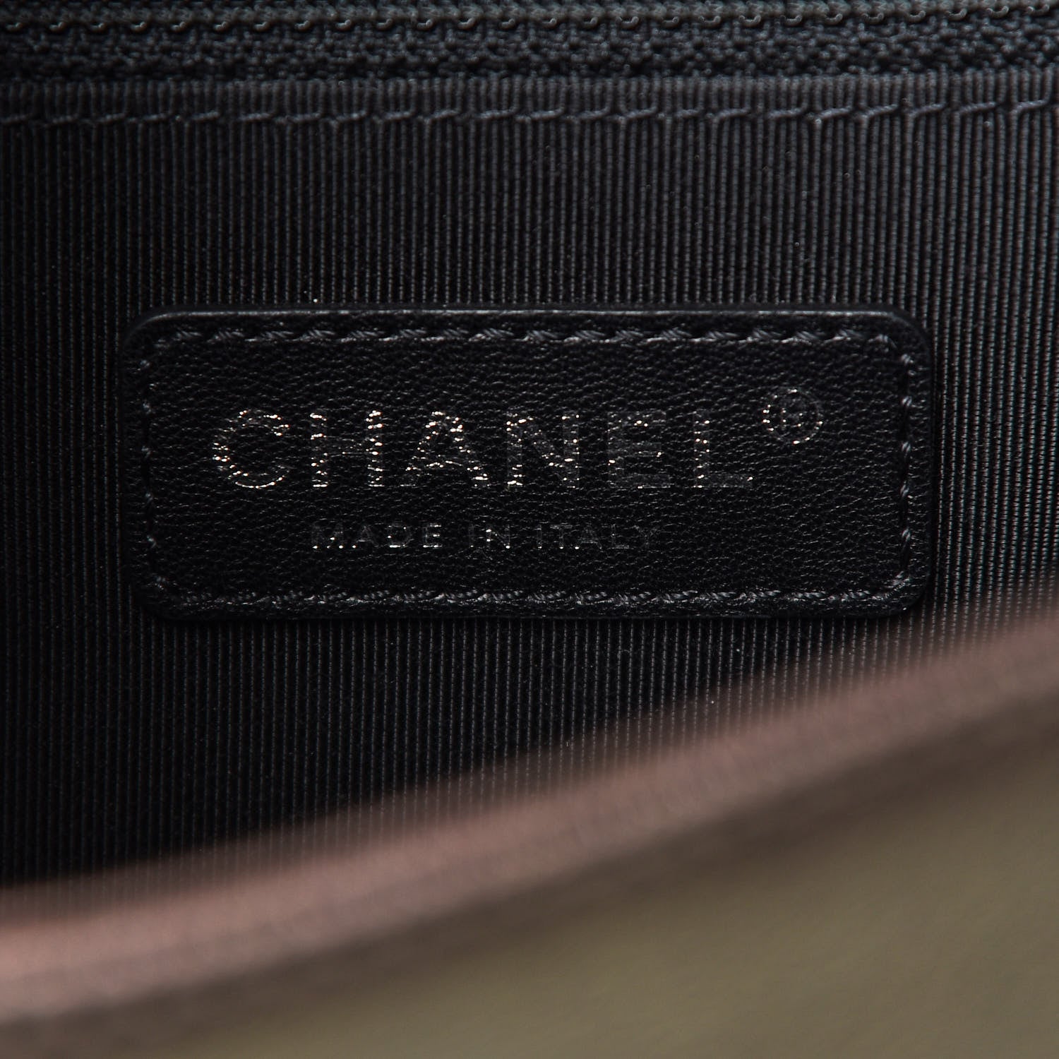 Chanel Iridescent Goatskin Quilted New Medium Boy Flap Dark Gold 6 of 9