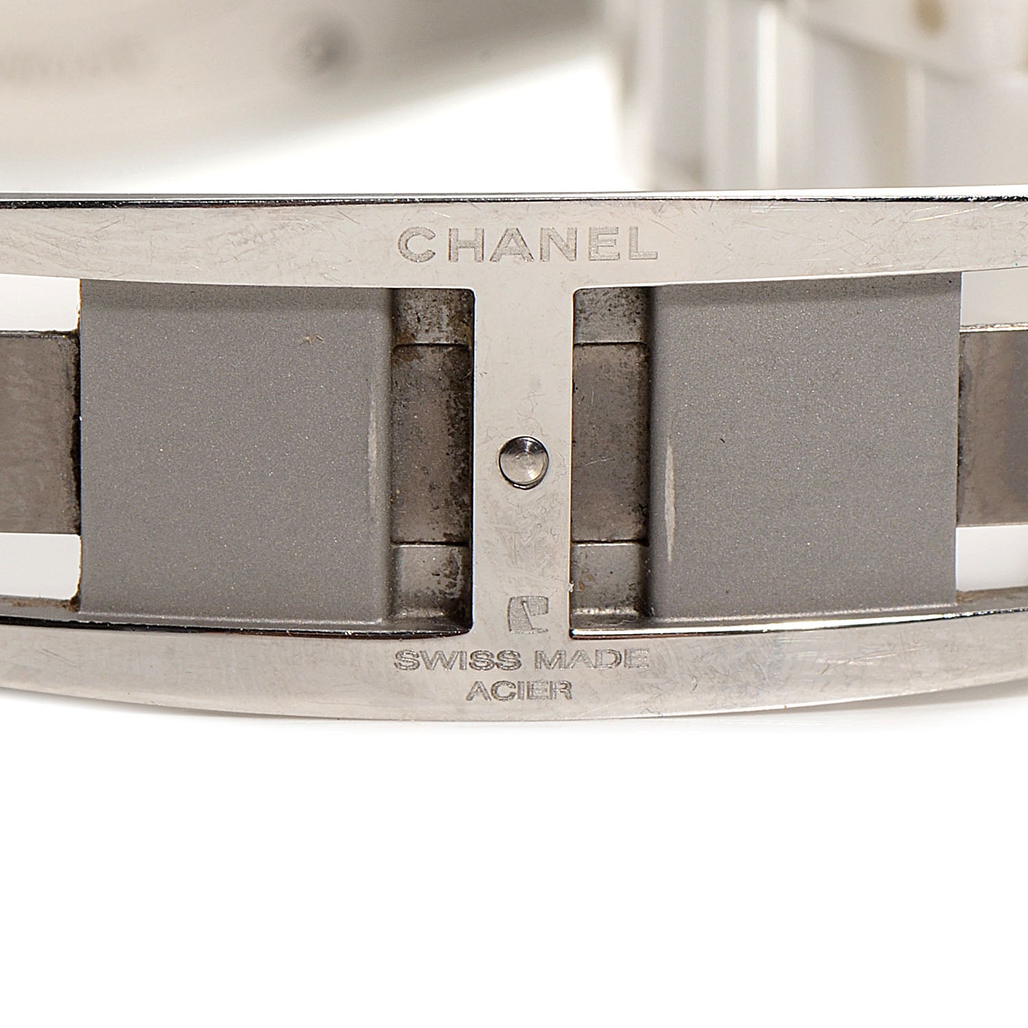 Chanel Stainless Steel Ceramic 38mm J12 Automatic Watch White 5 of 7