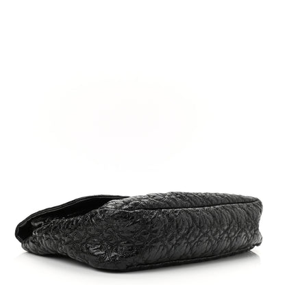 Chanel Vinyl Rock In Moscow Single Flap Black 4 of 10