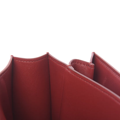 Celine Box Calfskin Medium Classic Box Flap Bag Red 14 of 14